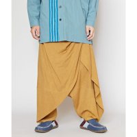 CAYHANE/【チャイハネ】パミナスMEN'S変形ラップワイドパンツ ブルー/507232774