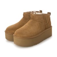 UGG/アグ UGG W CLASSIC ULTRA MINI PLATFORM クラシック ウルトラミニ プラットフォーム 厚底 ムートンブーツ/507233204