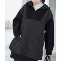 KOBE LETTUCE/コウベレタス KOBE LETTUCE 異素材切替中綿キルティングプルオーバー [K1331]/507392106
