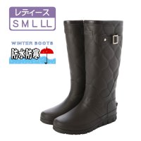 Angel fit/エンジェルフィット Angel FiT レディース ジョッキー風 ゴム製レインブーツ 防水防寒ブーツ 積寒地対応 寒さ対策 防寒対策 ウレタンインナー 耐候性 /507513733