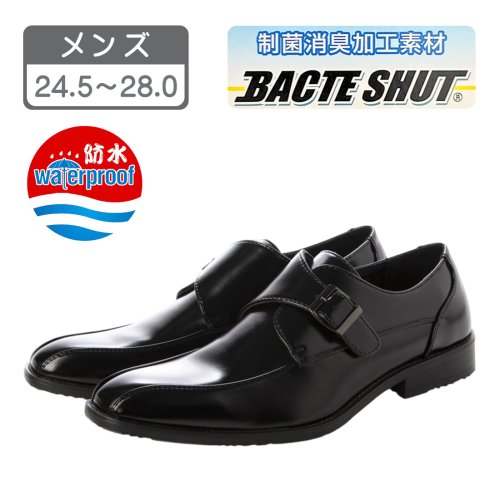 エニーウォーク Anywalk メンズ ビジネスシューズ モンクストラップ 