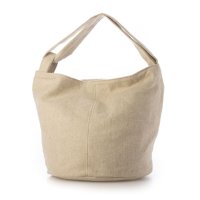 EARTH MADE/アースメイド EARTH MADE E7257 BRUSHED LINEN RND BT TOTE/507513897