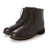 HUSKY SELECT/ハスキー HUSKY 【本革】3.5cmヒールアーモンドトゥ レースアップ ブーツ/507513964