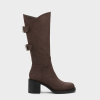 CHARLES & KEITH/Masei マセイ グロメットストラップロングブーツ/507514773
