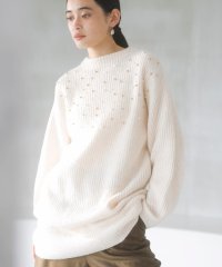 VIS/ビジュー付きニットワンピース/507515990