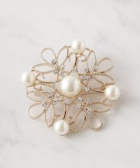 Couture Brooch/パール調ゴールドブローチ/507516351