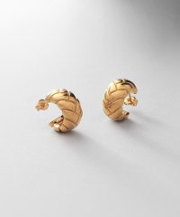 COCOSHNIK ONHITSCH/ココシュニック オンキッチュ COCOSHNIK ONKITSCH シルバー ブリックモチーフ フープピアス GP/507516370