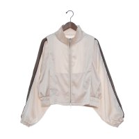 STYLEBLOCK/スタイルブロック STYLEBLOCK マットサテン配色ラインスリーブトラックジャケット/507516555