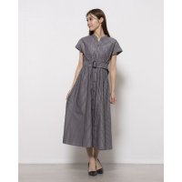 12Twelve Agenda/トゥエルブアジェンダ 12Twelve Agenda ラメストライプシャツワンピース/507516560