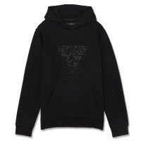 GUESS/ゲス GUESS EMBROIDERED Triangle Hoodie Sweatshirt/507516850