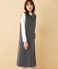 Petit Honfleur/プチ オンフルール Petit Honfleur キーネックジャンパースカート/507517266