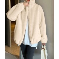 miniministore/ミニミニストア miniministore スタンドカラーボアジャケット レディース/507517384