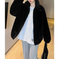 miniministore/ミニミニストア miniministore スタンドカラーボアジャケット レディース/507517384