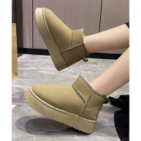 miniministore/厚底ムートンブーツ 裏起毛ショートブーツ/507517388