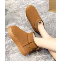miniministore/厚底ムートンブーツ 裏起毛ショートブーツ/507517388