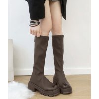miniministore/ミニミニストア miniministore ロングブーツ 厚底ブーツ ニーハイブーツ/507517393