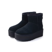 UGG/アグ UGG レディース ブーツ クラシック ミニ プラットフォーム 1134991 ムートンブーツ ショートブーツ 厚底/507517399