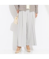Liliane Burty/マットポンチ　プリーツタックパンツ［同素材アイテムあり］/507517430