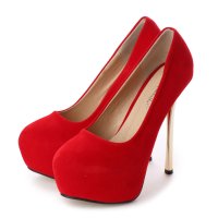 STYLEBLOCK/スタイルブロック STYLEBLOCK 前厚底プラットフォームメタルピンヒールパンプス/500644623