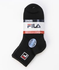 FILA socks Kids/【キッズ】爪先踵補強ロゴ ショートソックス 3足組 ガールズ /506789817