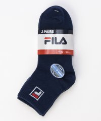 FILA socks Kids/【キッズ】爪先踵補強ロゴ ショートソックス 3足組 ガールズ /506789817