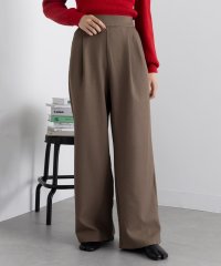 MAISON BREEZE/メゾンブリーズ MAISON BREEZE 【MAISON BREEZE】スーツ地ツイル タックパンツ セットアップ可 センタープレス 32107H334/506863561