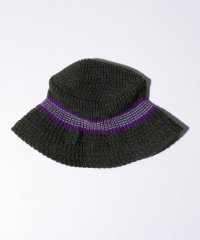 GLOSTER/【HIGHLAND2000/ハイランド2000】LINE KNIT HAT バケットハット/506876028