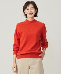 J.PRESS LADIES（LARGE SIZE）/【洗える】CASHMERE BLEND スタンドカラー ニット/506897866