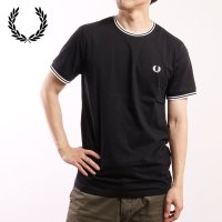 FRED PERRY/フレッドペリー FRED PERRY TWIN TIPPED T－SHIRT OATM/CHMPG/STONE [M1588－Y56]/506899247