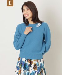 TO BE CHIC(L SIZE)/【L】クーマラムミドルゲージ プルオーバーニット/506966631