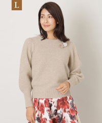 TO BE CHIC(L SIZE)/【L】クーマラムミドルゲージ プルオーバーニット/506966631