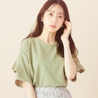 Alotta/アロッタ Alotta 【4つの機能付】フリル袖Tシャツブラウス/507034477