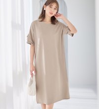 Alotta/アロッタ Alotta 【4つの機能付】フリル袖Tシャツワンピース/507046884