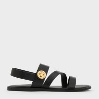 CHARLES & KEITH/Yara ヤラ ターンロックストラッピーサンダル 【再入荷】/507096459