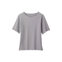 Alotta/アロッタ Alotta メロウ使いテレコリブTシャツ/507160141