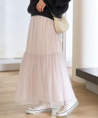 Rouge vif la cle/リバーシブル２WAYチュールスカート/507517220