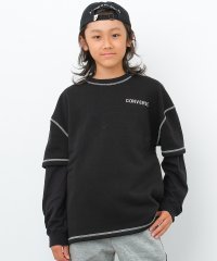 RAT EFFECT/ラット エフェクト RAT EFFECT CONVERSE 別注レイヤード風裏起毛トレーナー/507517784