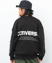 RAT EFFECT/ラット エフェクト RAT EFFECT CONVERSE 別注ポケット付袖ロゴ裏起毛トレーナー/507517786