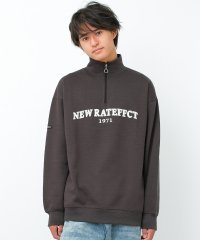RAT EFFECT/ラット エフェクト RAT EFFECT 裏起毛1971ハーフZIPトレーナー/507517820