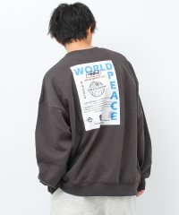 RAT EFFECT/ラット エフェクト RAT EFFECT 裏起毛WORLD PEACEスーパービッグトレーナー/507517823