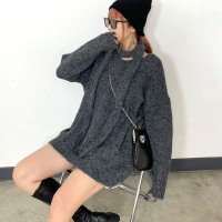 non-hedge/ノンヘッジ non－hedge チョーカー付きVネックワンピース/507517954