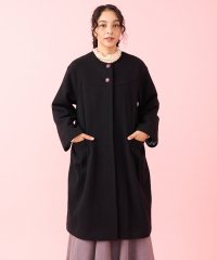 Jocomomola/メルトン ノーカラーロングコート/507518952