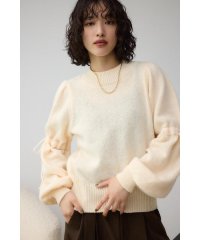 AZUL by moussy/袖リボンデザインニット/507518983
