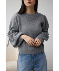 AZUL by moussy/袖リボンデザインニット/507518983