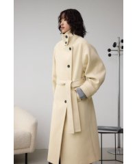 AZUL by moussy/スタンドカラーウォッシャブルロングコート/507518996