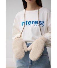 AZUL by moussy/配色ストラップ2WAYボアミトン/507519003