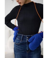 AZUL by moussy/配色ストラップ2WAYボアミトン/507519003