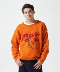 BEAVER/MacMahon Knitting Mills　Crew Neck Knit－5 Flowers/507519119