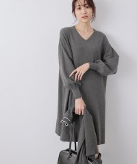 ROPE' PICNIC/Vネックチュニックニットワンピース/保温/507520669