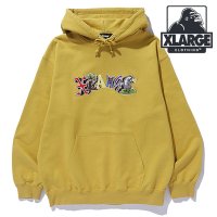 XLARGE/エクストララージ XLARGE PERSONALS HOODED SWEATSHIRT ASH [101244012004 FW24WINTER]/507520881